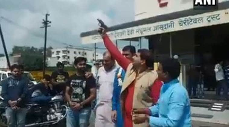 BJP Youth Wing Leaders Fire Celebratory Shots In Air, Complaint Filed ...