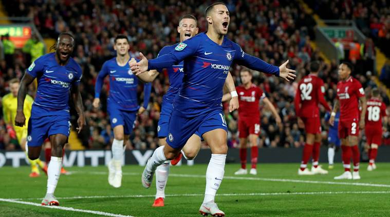 WATCH: Eden Hazard's sensational goal against Liverpool ...