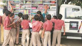 Walking Bookfairs, 100 Poems Are Not Enough, Pan Macmillian, mobile bookstores, mobile libraries, indian express news 
