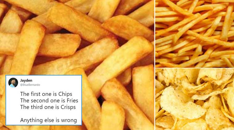 Chip перевод на русский. Chips French Fries разница. Crisps Chips разница. Чипсы American Fries. Чипсы американский и британский.