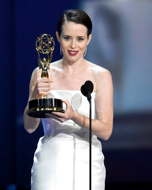 claire foy emmy win
