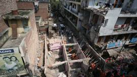 Delhi: Building collapses in Sawan Park, 2 killed, search operations continue