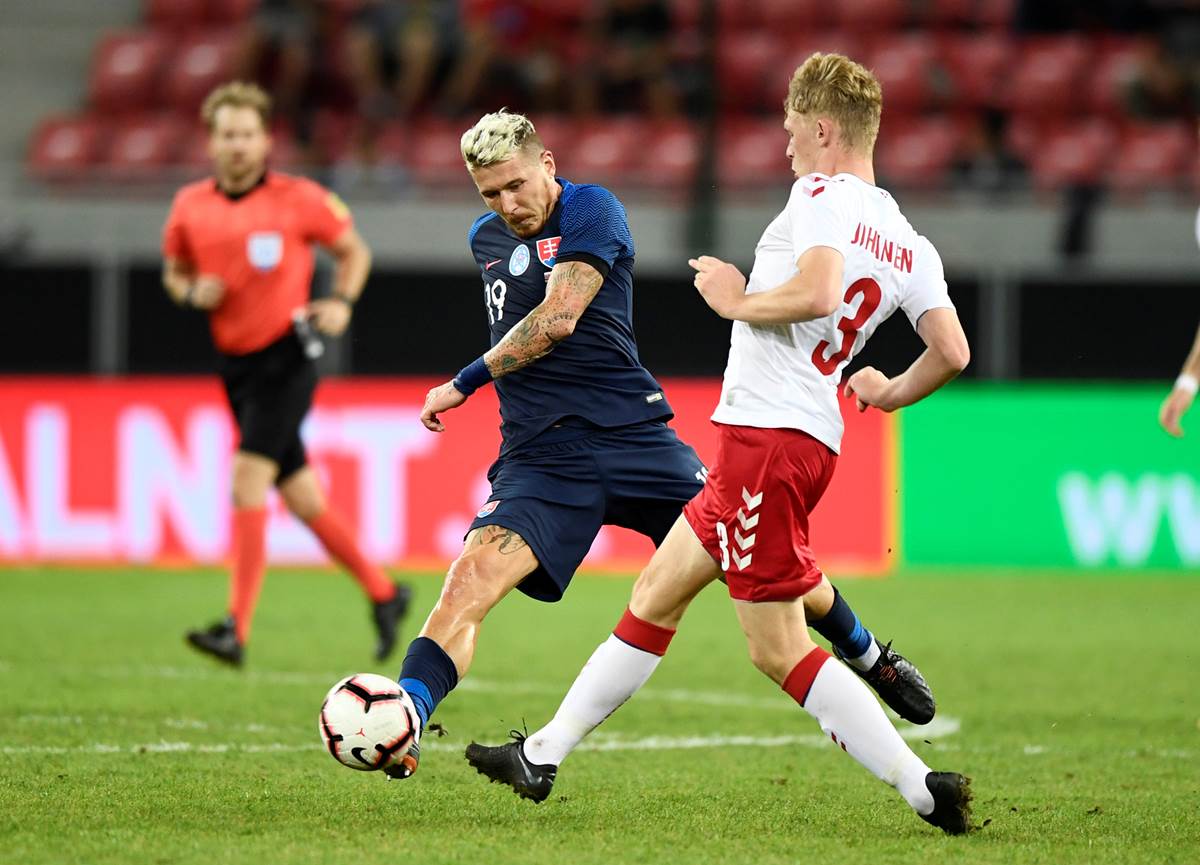 Slovakia stroll to 3-0 win over weakened Denmark team | Football News ...