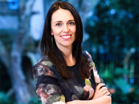 Prime Minister of New Zealand Jacinda Ardern, at her home in Auckland