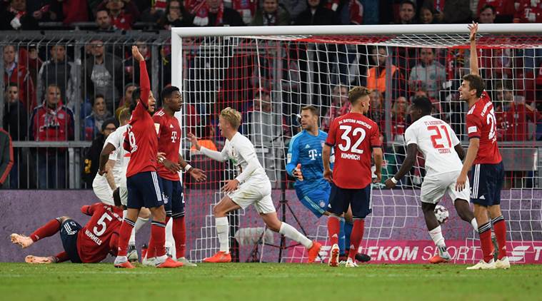 Bundesliga: Bayern Munich held at home by Augsburg after late Felix Goetze equaliser