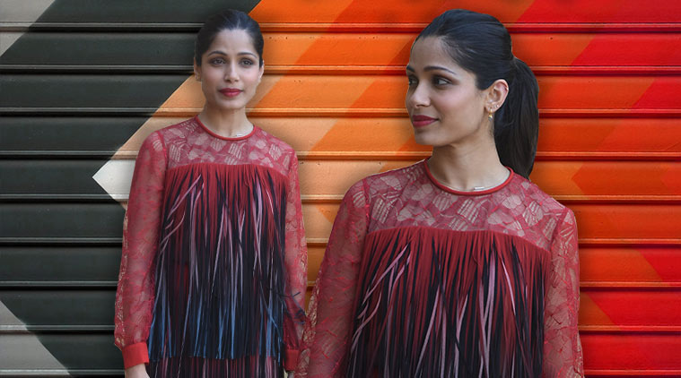 Freida Pinto, Freida Pinto pics, Freida Pinto movies, tanya ghavri, Bottega Veneta, Love Sonia, forever mark new york, Freida Pinto fashion, Freida Pinto style file, Freida Pinto new movie, indian express, indian express news