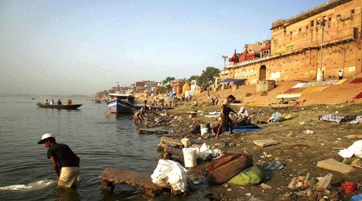 Two Tributaries Increasing Ganga Pollution Load Report India News The Indian Express