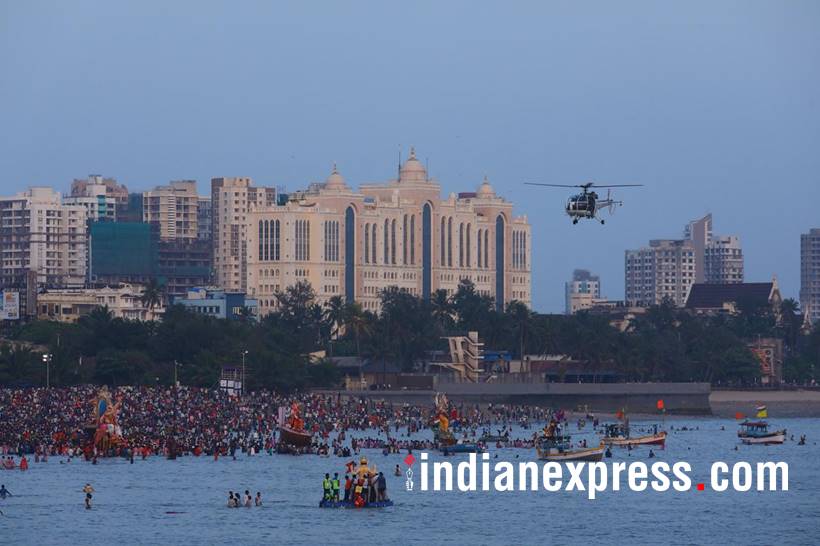 ganpati visarjan photos