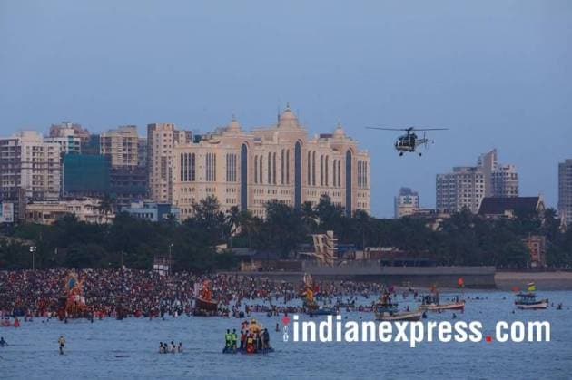 ganpati visarjan photos