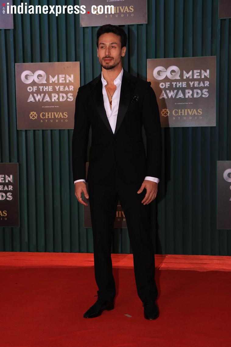 tiger shroff gq awards photos