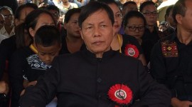 Kuki National Organisation president P S Haokip. (Express photo)