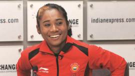 Before a race, all I see are the two white lines and I just run: Hima Das