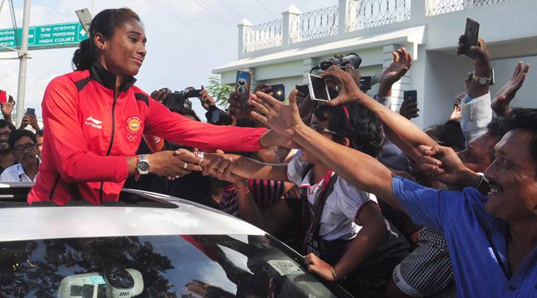 Hima Das, Asian Games, athlete