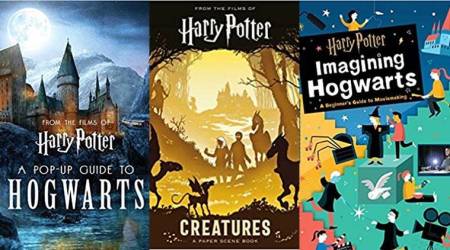 A Pop-Up Guide to Hogwarts by Matthew Reinhart, Creatures: A Paper Scene Book, Imagining Hogwarts: A Beginner's Guide to Movie Making, harry book, new book release, before christmas, indian express, indian express news