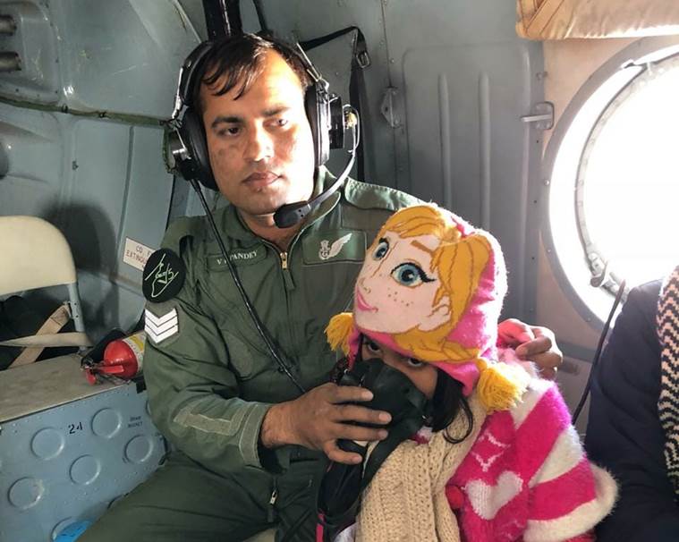 Watch: IAF carries out daring rescue of women and children tourists in Himachal