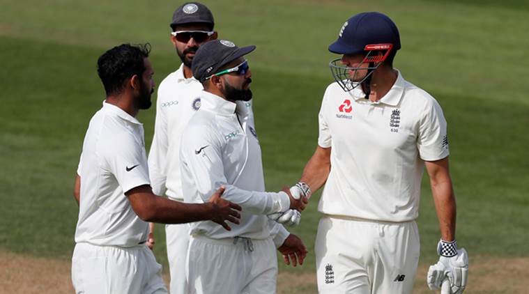 india england score test