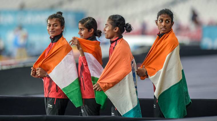 asian games relay india