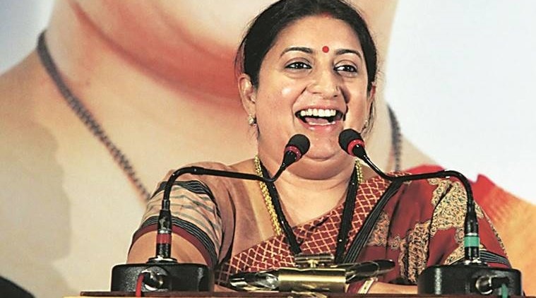 smriti irani, smriti irani kutch village, smriti irani gujarat, union textile minister smriti irani, indian express, indian news, latest news