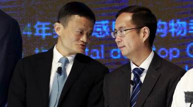 Jack Ma with Daniel Zhang