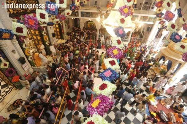 Janmashtami, Janmashtami celebrations, Janmashtami photos, Janmashtami celebration photos, Lord Krishna, birth of Lord Krishna