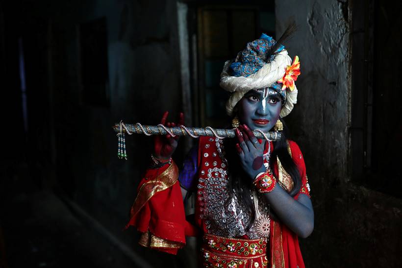 Janmashtami, Janmashtami celebrations, Janmashtami photos, Janmashtami celebration photos, Lord Krishna, birth of Lord Krishna