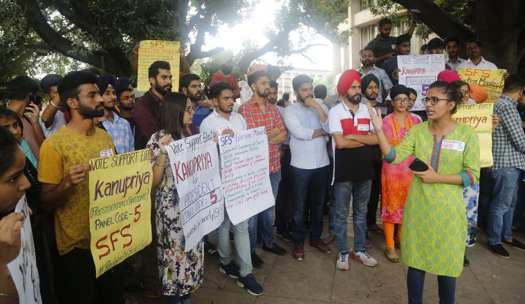 PUCSC, panjab university, panjab university election