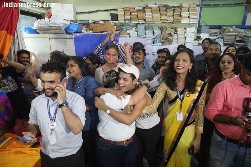 Celebrations erupt after Supreme Court legalizes gay sex