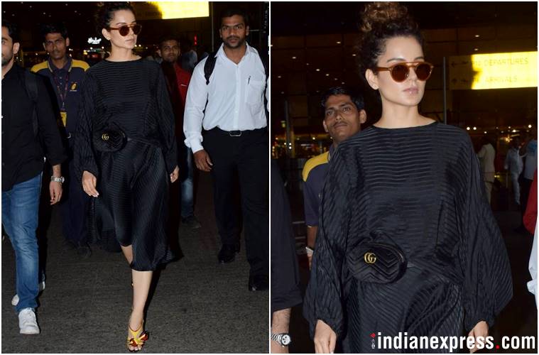 Best airport looks, Best airport looks bollywood, Kareena Kapoor Khan, Kangana Ranaut, Esha Gupta, Shilpa Shetty, celeb fashion, bollywood fashion, indian express, indian express news