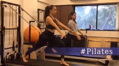 Kangana Ranaut, Kangana Ranaut fitness, Kangana Ranaut fitness videos, Kangana Ranaut fitness trainer, Kangana Ranaut Pilates, Kangana Ranaut Namrata Purohit, indian express, indian express news