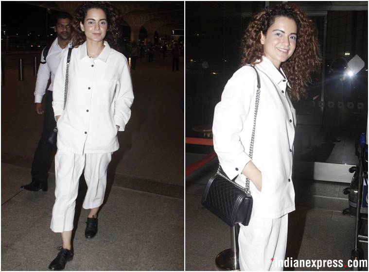 Best airport looks, Best airport looks bollywood, Kareena Kapoor Khan, Kangana Ranaut, Esha Gupta, Shilpa Shetty, celeb fashion, bollywood fashion, indian express, indian express news