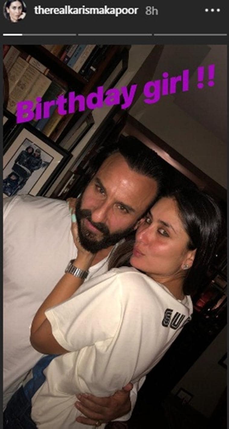 saif ali khan, kareena kapoor birthday photos