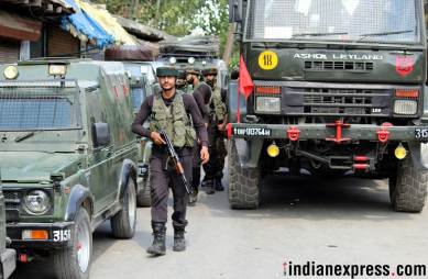 The encounter broke out in Gulshanpora forest of Tral area on Thursday morning. (File)