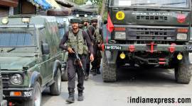 The encounter broke out in Gulshanpora forest of Tral area on Thursday morning. (File)