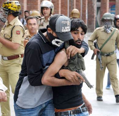Jammu and kashmir, J&K police, stone pelting, J&K stone pelters, kashmir valley, India news, Indian express news