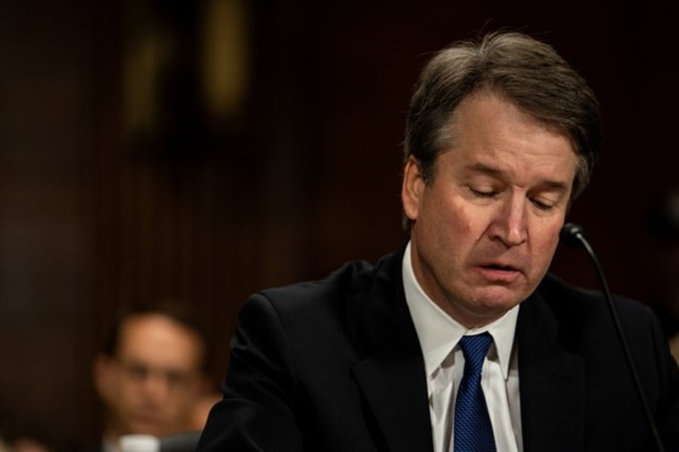 Kavanaugh and accuser square off in emotional hearing with court in balance