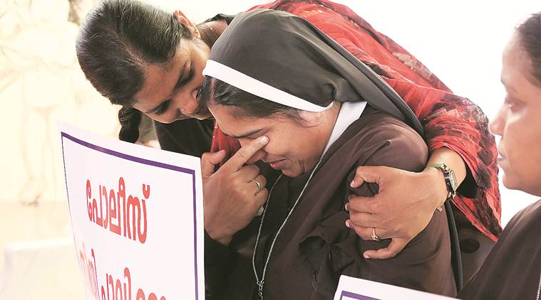 Cg Balatkari Case Xvideo - Kerala nun rape case: Church outs photo of victim who accused Bishop of rape  | India News,The Indian Express
