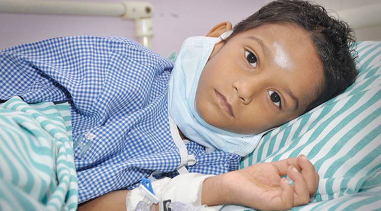 Cancer has gripped my 5-year-old and he is fighting for life. Please help me save him