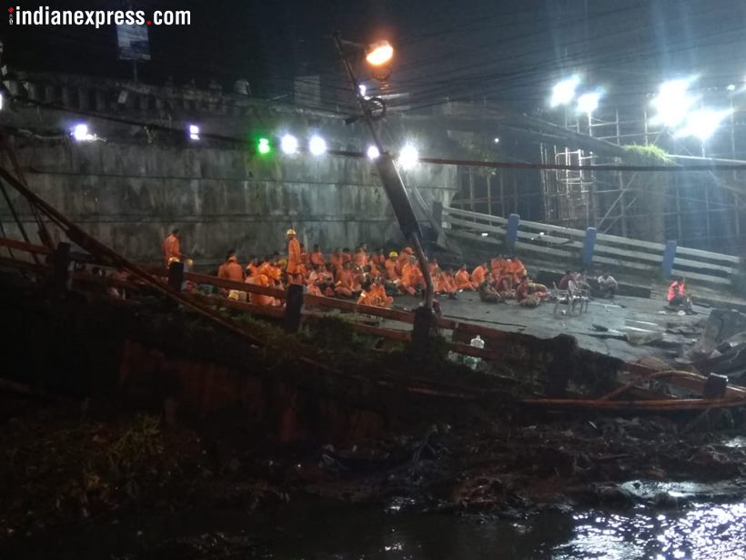 Kolkata's Majerhat bridge collapses, rescue operation underway