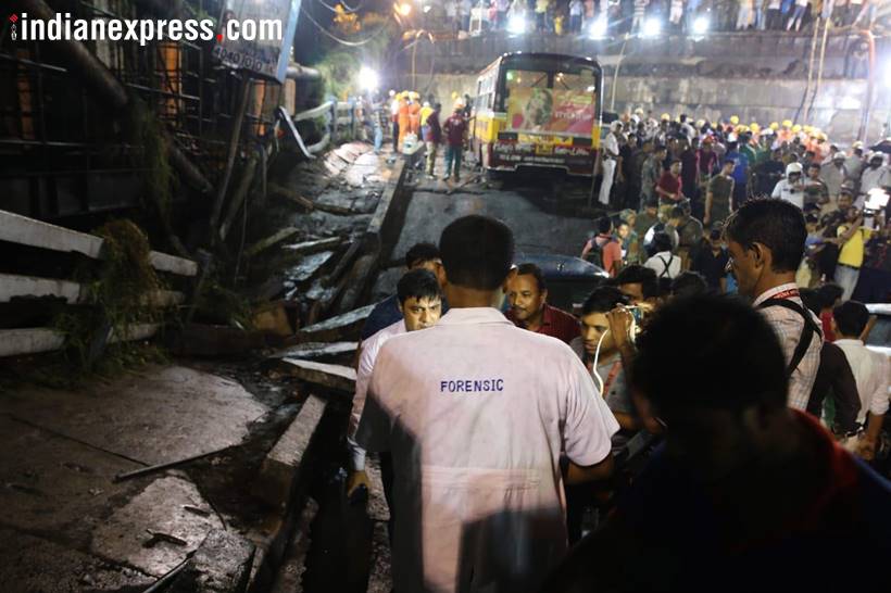 Kolkata's Majerhat bridge collapses, rescue operation underway
