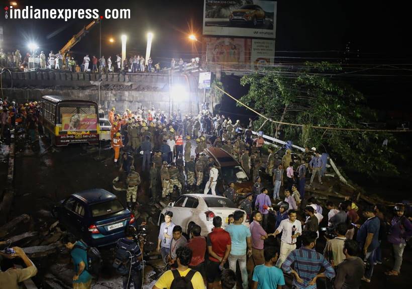 Kolkata's Majerhat bridge collapses, rescue operation underway