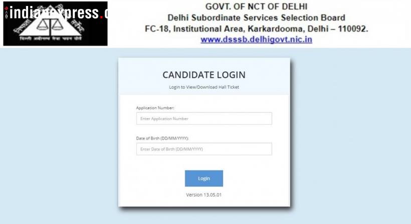 dsssb, dsssb admit card, dsssb admit card 2019, dsssb tier 1 admit card, dsssb tier 1 admit card 2019, sarkari result, dsssbonline, dsssbonline.nic.in, dsssb tier 1 admit card 2019, dsssb admit card 2019 download, job news, indian express, indian express news