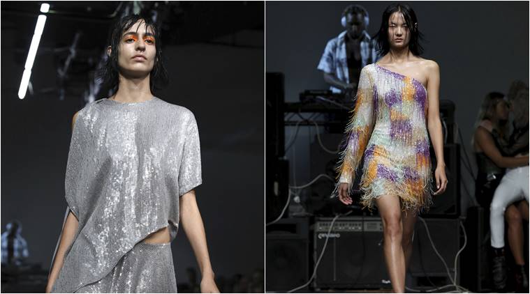 Indian origin designer Ashish adds urban bling at London Fashion Week ...