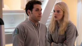 emma stone and jonah hill in maniac