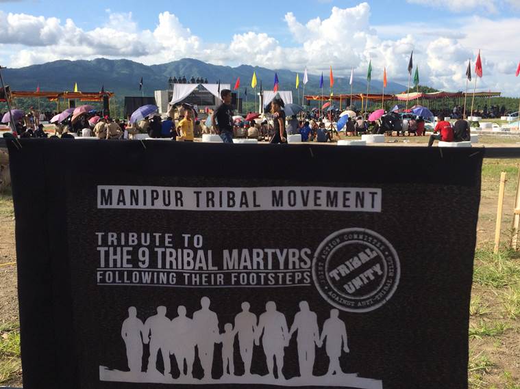 Manipur “Tribal Martyrs Memorial” monument unveiled on Tribal Unity