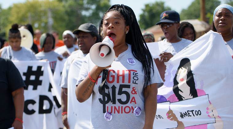 Protests by McDonalds employees 