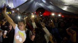 Mexico remembers 2017 quakes, issues stamp for rescue dogs