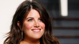 Monica Lewinsky, Bill Clinton, former US President Bill Clinton, Lewinsky Clinton affair, Lewinsky walks off stage, World News, Indian Express