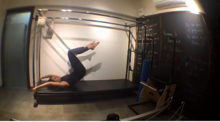 namrata purohit, namrata purohit pilates, namrata purohit pilates video, namrata purohit instagram, indian express, indian express news