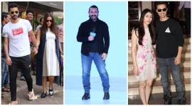 Neha Dhupia, Aamir Khan, Aayush Sharma