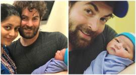 Neil Nitin Mukesh daughter Nurvi first photos